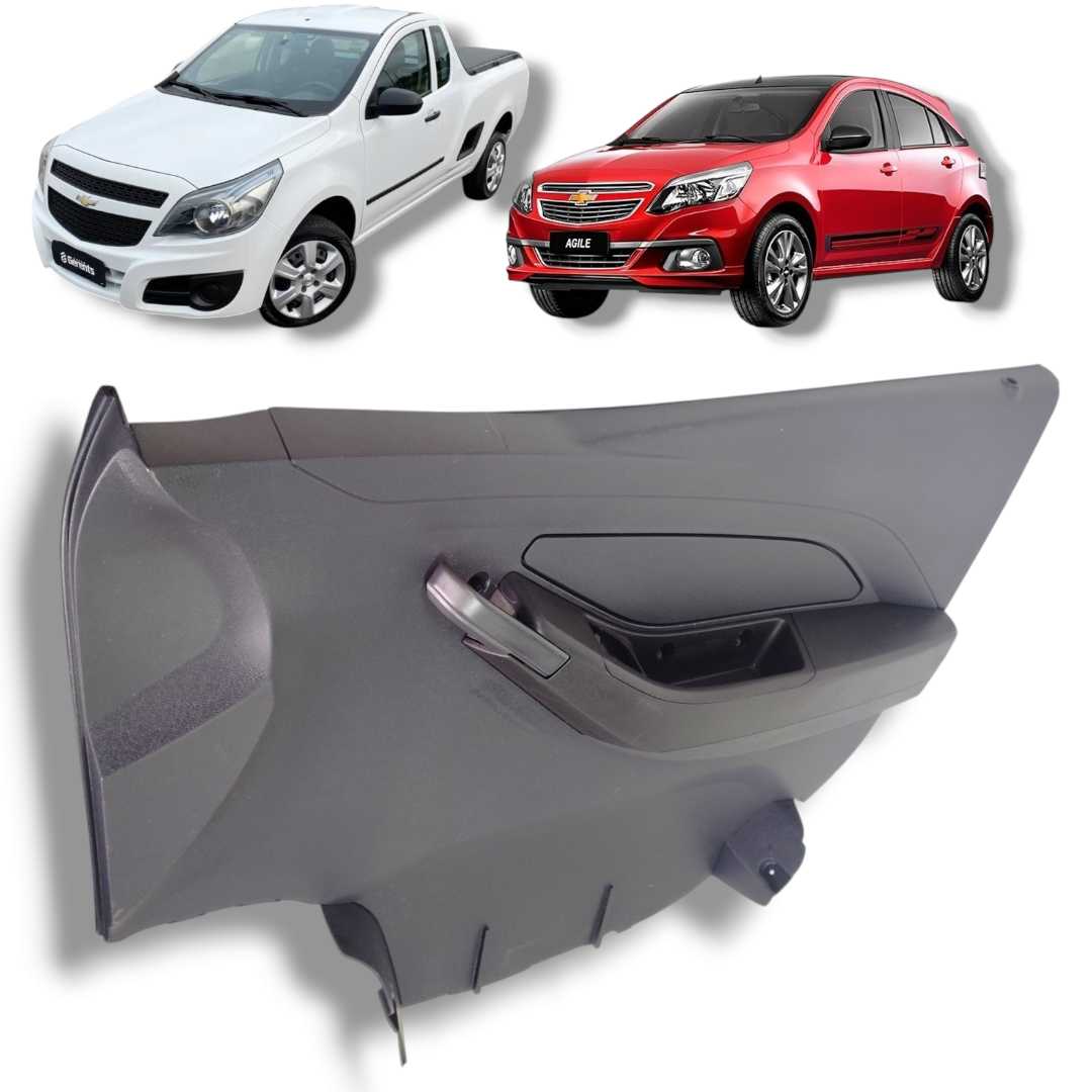 FORRO PORTA DIANTEIRA ESQUERDA GM AGILE MONTANA ORIGINAL