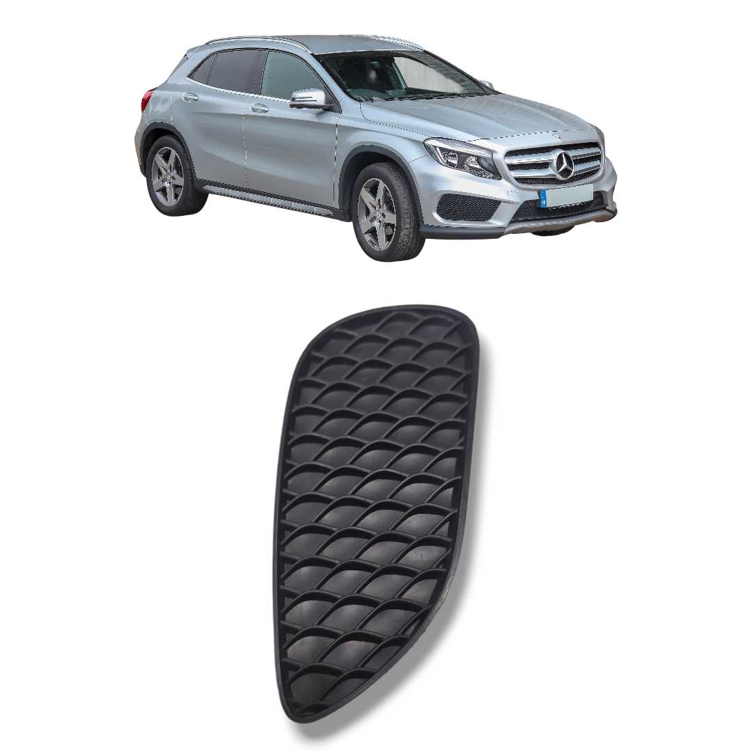 Tela grade farol milha direito Mercedes GLA 200 2015 2018