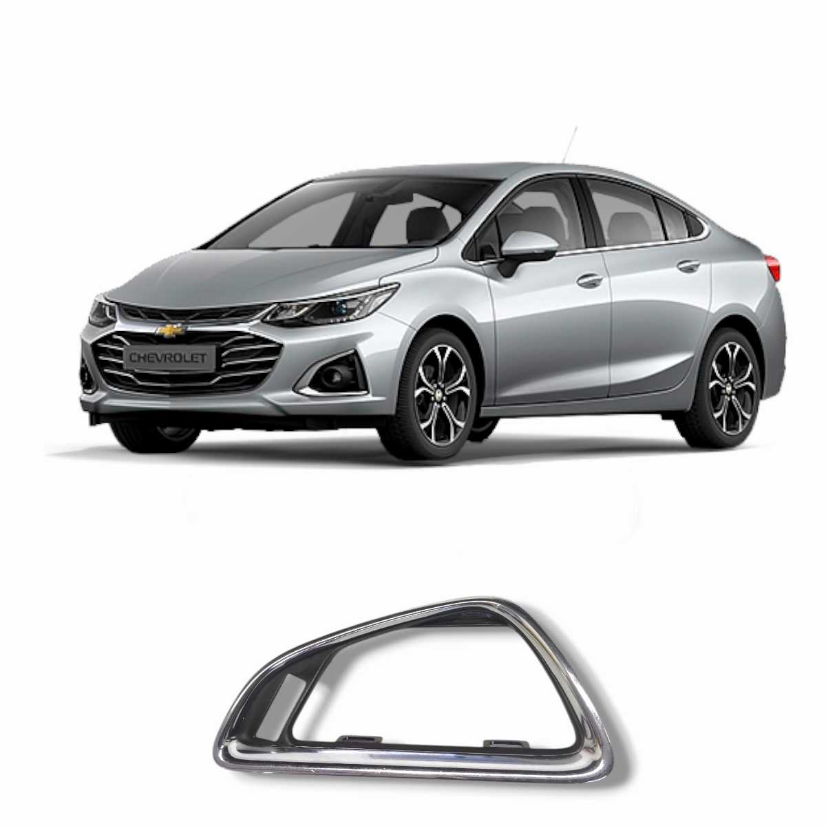 Moldura Cromada Difusor Lado Esquerdo do Cruze 2020 Original