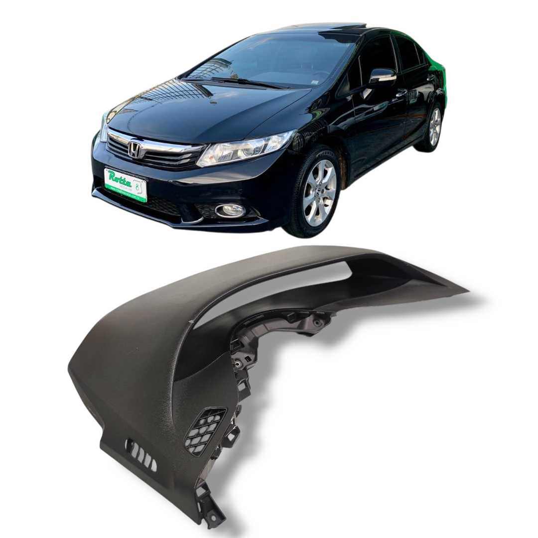 Moldura acabamento painel Honda Civic 2012 a 2016 original