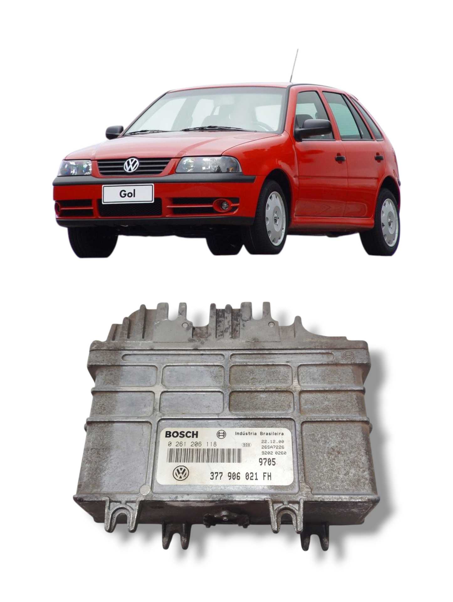 Módulo injeção VW Gol Parati Saveiro 1997 2005 original