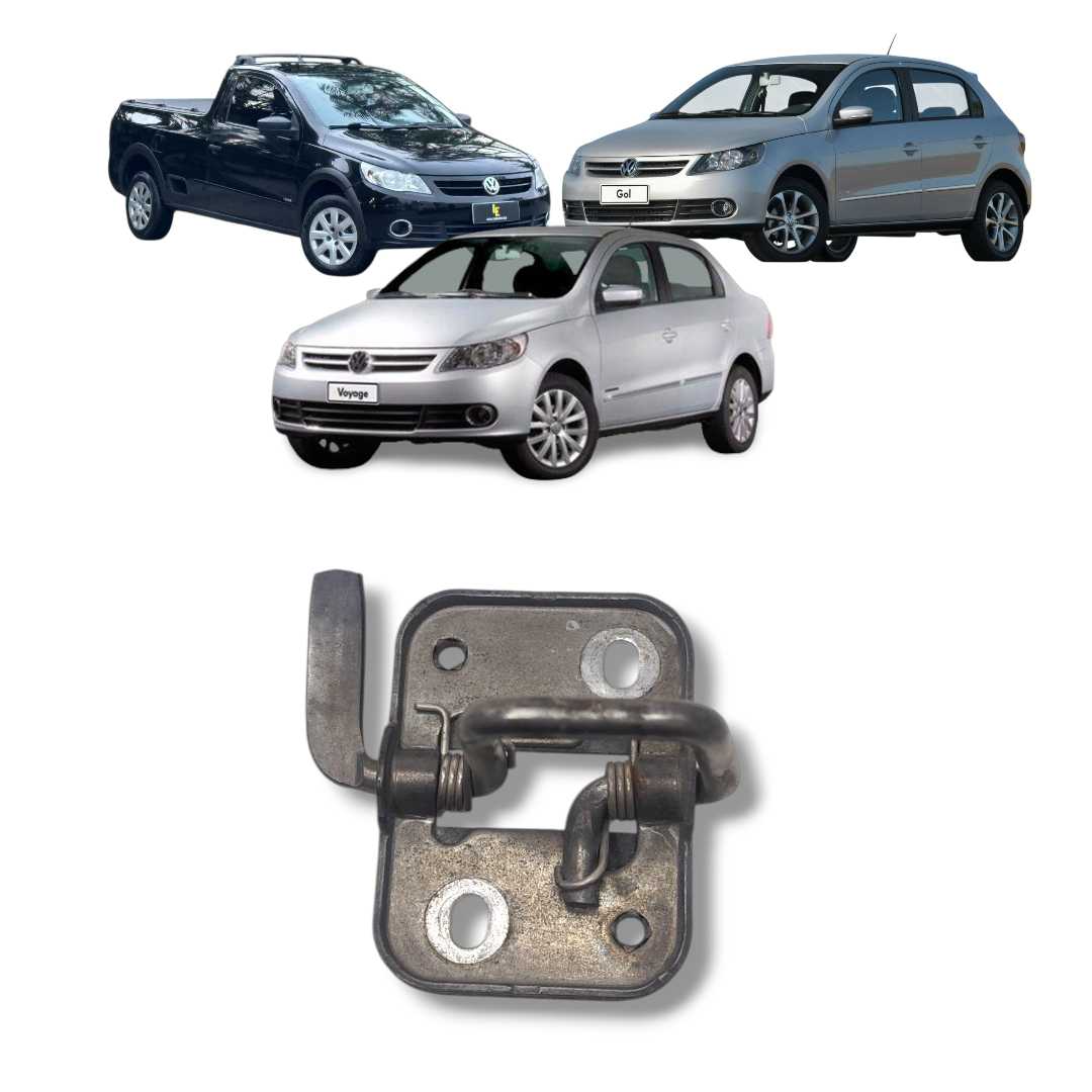 Batente fechadura capô VW Saveiro Gol Voyage 2008 a 2012
