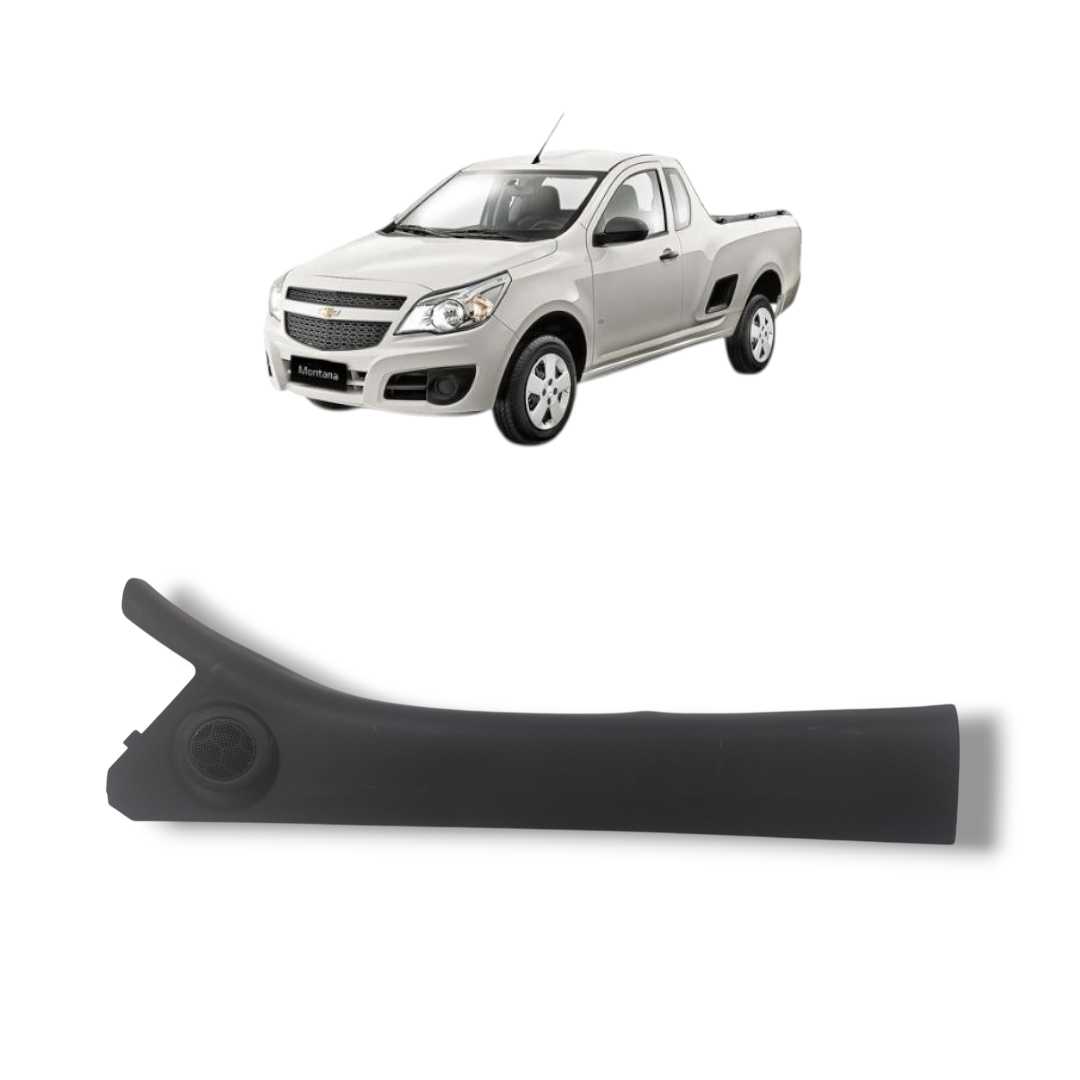 Acabamento coluna dianteira direita GM Montana 2013 a 2019