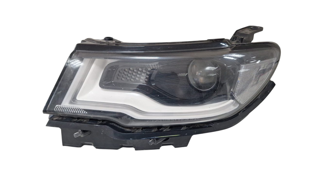 Farol Led Esquerdo Jeep Compass 2017 A 2020 Led Queimado