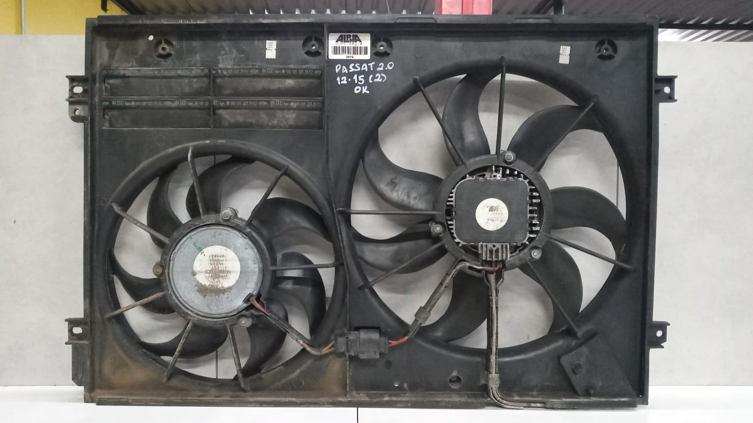 Defletor C/Ventoinha Volkswagen Passat 2.0 2012 - 2015  (2)