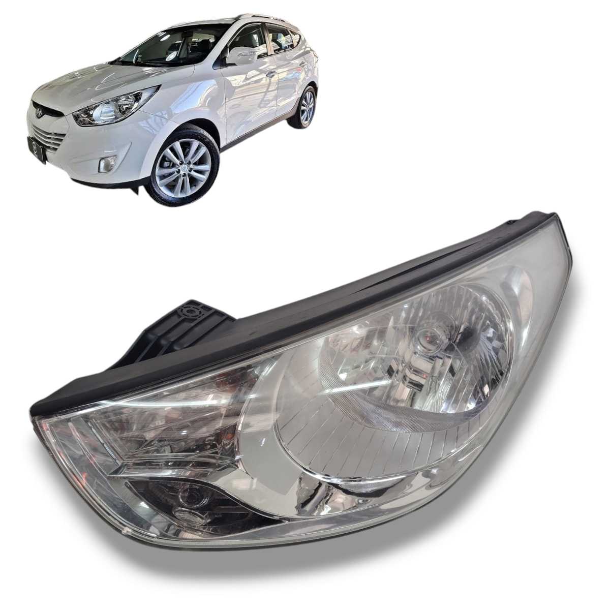 Farol Esquerdo Ix35 2010 2016 