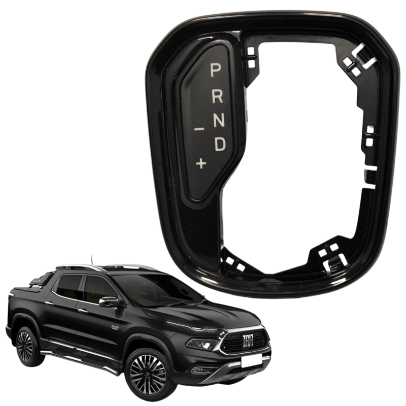 MOLDURA ALAVANCA MARCHA FIAT TORO 2.0 DIESEL 01002406960 