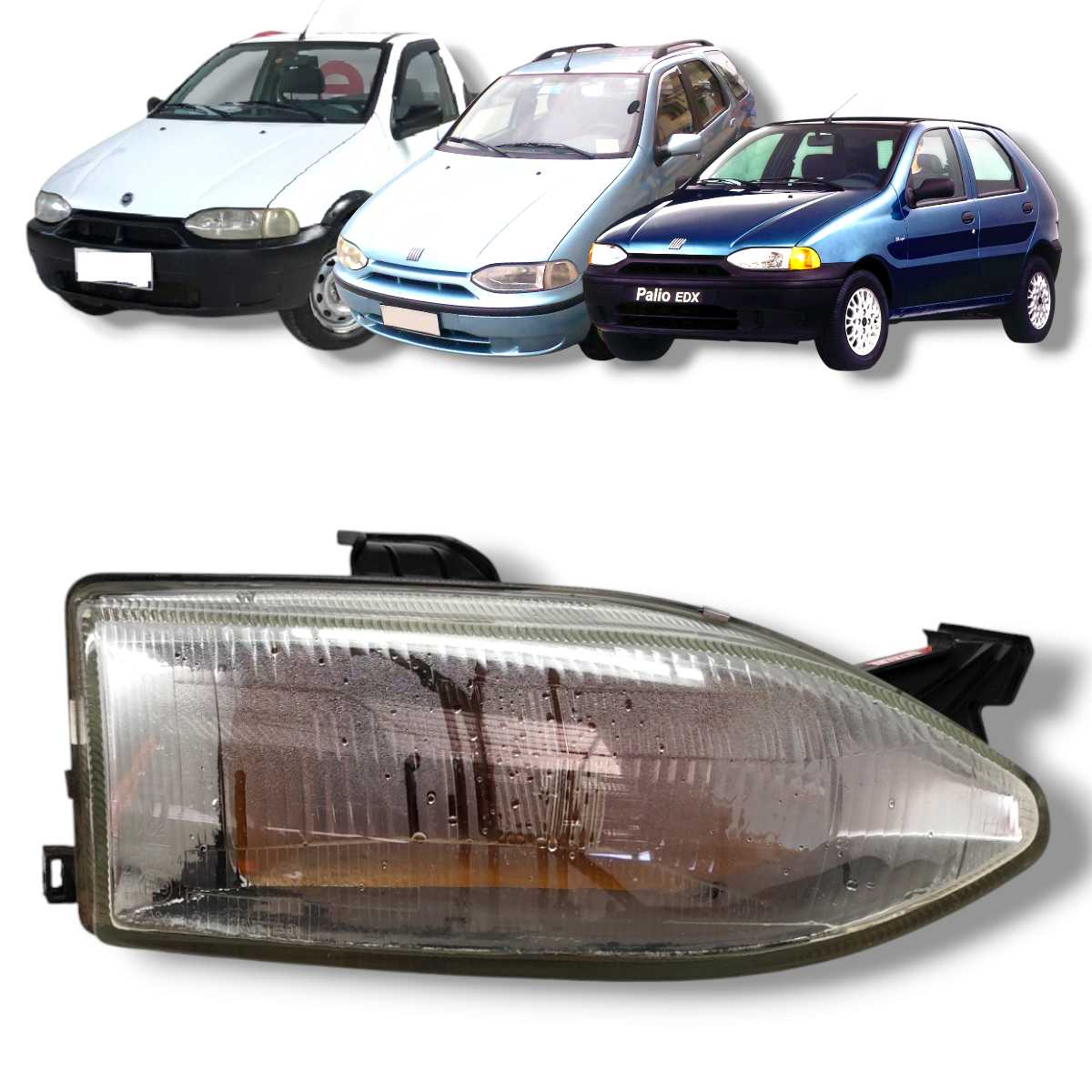 Farol Direito Fiat Palio Strada Siena 1996 a 2000 original