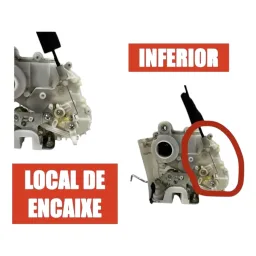CABO INFERIOR DA FECHADURA ELÉTRICA T.D HONDA CITY 2012