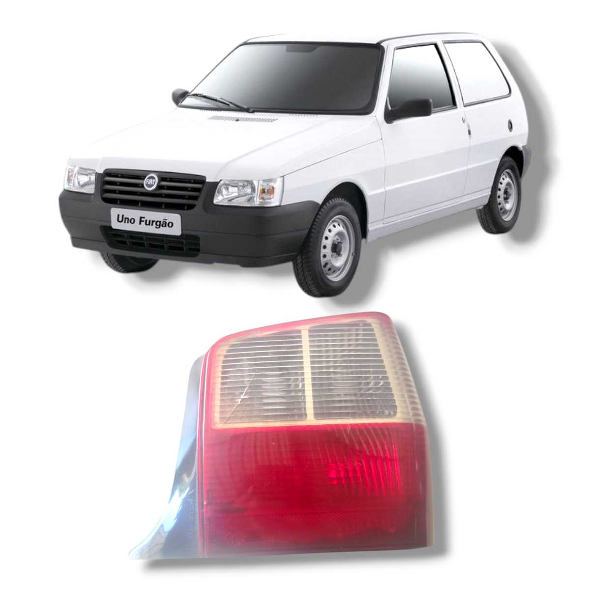Lanterna Traseira Direita Fiat Uno de 2004 a 2009 Original