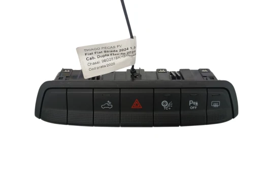 BOTAO ALERTA FIAT STRADA 2021 2022/..