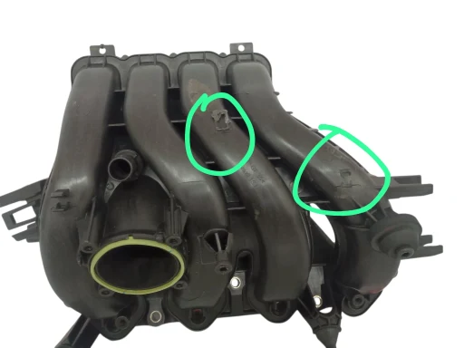 Coletor Polo Virtus Fox Saveiro Gol 1.6 16v MSI 15/ DETALHE 04E129712B