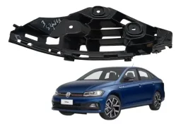 Guia Parachoque Traseiro Esquerdo Volkswagen Virtus 2019