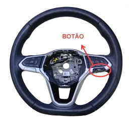 Volante Volkswagen Nivus Highline 2025 - Detalhe