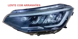 Farol L/E Nivus 2021 a 2024 Virtus 2023 2024 -C/ Led- Detalh
