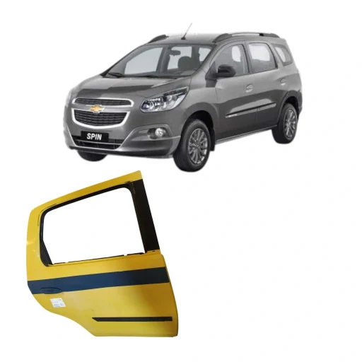 Porta Traseira Direita Spin 2013 2014 2015/.. S/ Moldura