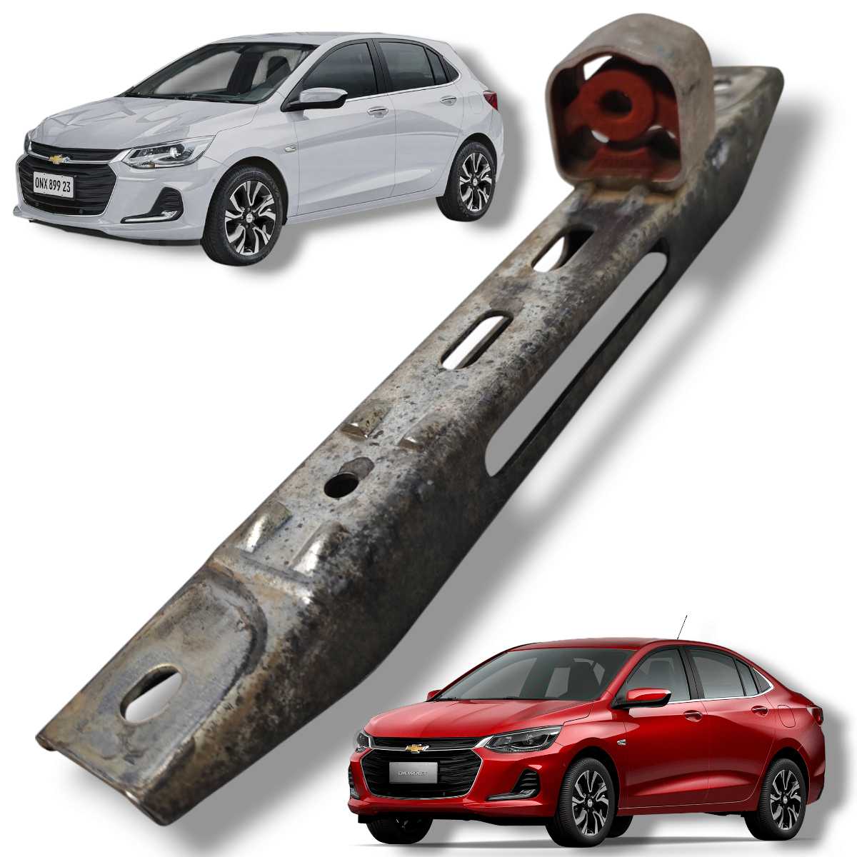 Coxim suporte escapamento Onix Plus 2020 2024 original 