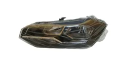 Farol Esquerdo Polo Virtus 18/22 Masc Negra Friso Cromado