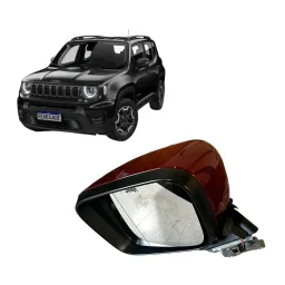 Retrovisor Esquerdo Jeep Renegade 2016 2017 a 2021 C/ Pisca