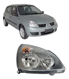 FAROL RENAULT CLIO 03/11 LADO ESQUERDO