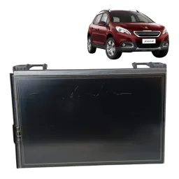 Tela Multimídia Radio Peugeot 208 2008 2015 2019 Original