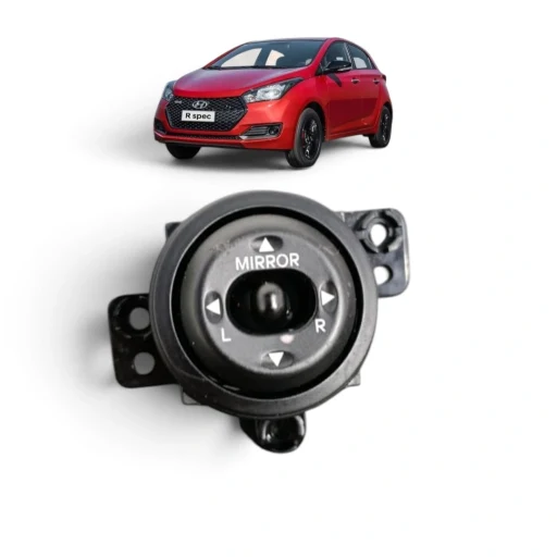 Comando Botão Retrovisor Elétrico Hyundai HB20 2019 a 2021