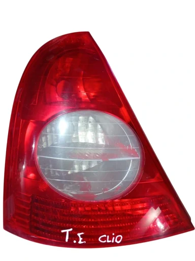 Lanterna Traseira Esquerda Clio Hatch 2004 a 2012 Ré Cristal