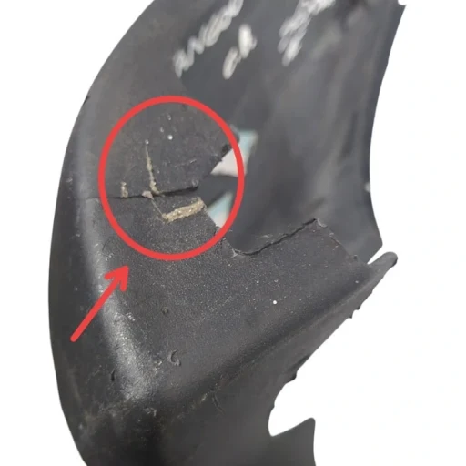 Para choque Traseiro Com Detalhe Kangoo 2009 2010 2011 2018