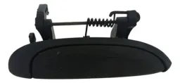 Maçaneta Porta Dianteira Direita Renault Clio 2004 A 2012 Preto Dianteira