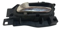 Maçaneta Interna Esquerda Citroen C4 Vtr Pallas 2005 A 2009 Preto Dianteira
