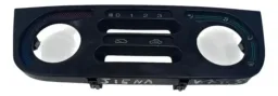 Moldura Controle Ar Quente Ventilação Fiat Siena 6 Marchas