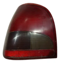 Lanterna Traseira Esquerda Vw Gol G2 1995 1996 1997 98 1999 Esquerdo/motorista Vermelho/branco