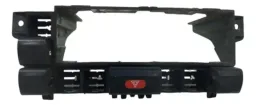 Moldura Interna Central Botão Alerta Gm Vectra 1997 A 2005 Preto