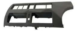 Painel Botões Difusores Regulador Moldura Vw Gol 1995 A 2006 Cinza