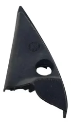 Moldura Retrovisor Interno Esquerdo Peugeot 206 2001 A 2012 Preto