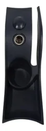 Moldura Freio Mão Porta Copo Tomada Citroen C4 2007 A 2013 Preto