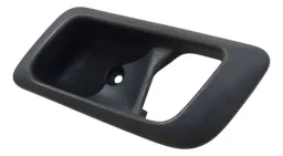 Moldura Maçaneta Interna Dianteira Le Fiat Siena 2012 A 2021 Preto Dianteira