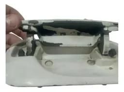 Maçaneta Externa Traseiro Esq Gm Vectra 1996 1997 Branco Traseira