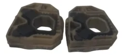 Coxim Superior Inferior Radiador Vw Jetta Tiguan 2011 A 2017