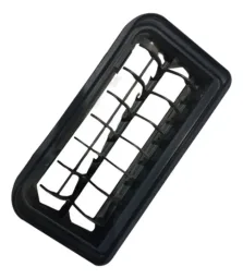 Grade Difusor Saída Ar Traseira Volkswagen Jetta 2005 A 2010