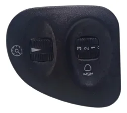 Botão Regulagem Painel Altura Farol Fiat Premio 1992 A 1998 Preto