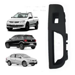Puxador Porta Passageiro Gol Voyage Saveiro G5 G6 G7 Preto
