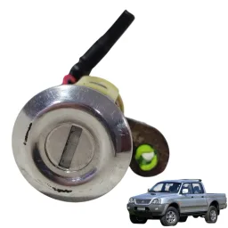 Cilindro Chave Porta Dianteira Esquerda L200 2004 A 2011