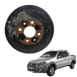 Tambor Freio Traseiro Fiat Strada 1999 a 2020 Original