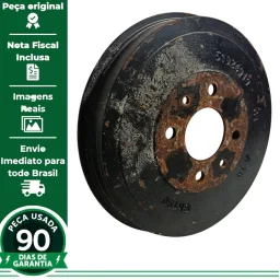 TAMBOR FREIO TRASEIRO FIAT STRADA 1999 A 2020 ORIGINAL