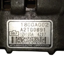 ALTERNADOR 12V 105A PAJERO TR4 2.0 2003 A 2015 1800A002