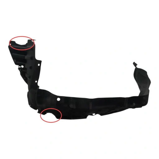 PARA-BARRO DIANTEIRO ESQUERDO PAJERO TR4 2010 A 2015 DETALHE