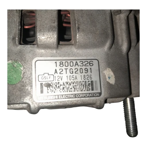 ALTERNADOR 12V 105A PAJERO TR4 2.0 2003 A 2015 1800A326