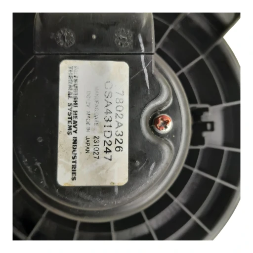 MOTOR AR FORÇADO ECLIPSE CROSS 2019 A 2025 7802A326