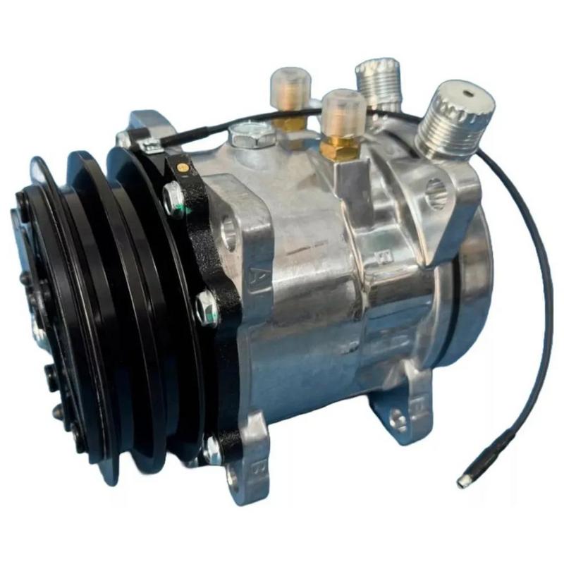 Compressor Ar Condicionado Aeronave 5H09 Polia 2A 12V 